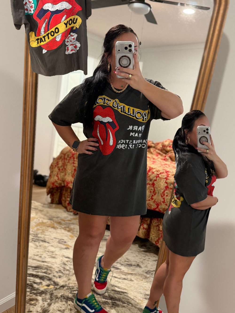 Rolling Stones Candlestick Park 1981 Graphic Tee XL Charcoal Bravado Band Shirt - Picture 5 of 5